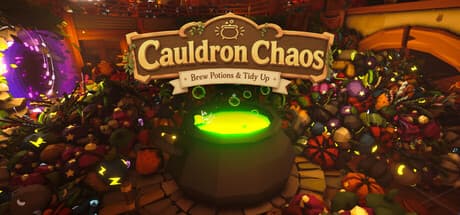 坩埚大乱斗：炼药清扫|Build.25808285|容量1.1GB|官方中文|Cauldron Chaos: Brew Potions & Tidy Up